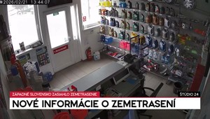 Štúdio 24: Nové informácie o zemetrasení