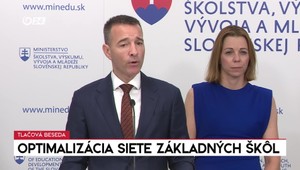 Tlačová beseda ministra školstva k optimalizácii siete základných škôl