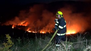 Nad Turzovkou vypukol najrozsiahlejší požiar za posledných dvadsať rokov