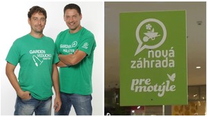 Chlapci z Novej záhrady dokážu postaviť aj nemožné! Videli ste už kŕmidlo pre motýle?