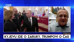 Štúdio 24: Kyjevu ide o záruky, Trumpovi o čas