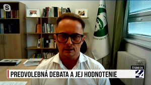 Štúdio 24 o predvolebnej diskusii lídrov politických strán
