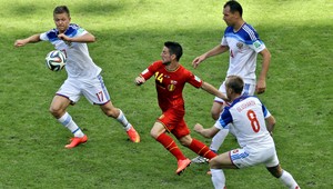 Belgicko ďalším osemfinalistom MS. V závere rozhodol Origi