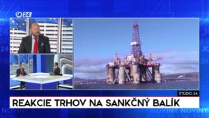 Štúdio 24: Reakcie trhov na sankčný balík