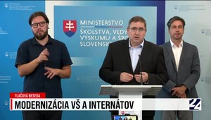 Tlačová beseda o modernizácii budov vysokých škôl a internátov