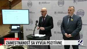 Tlačová beseda ministra práce o poklese nezamestnanosti