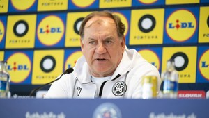 Tlačová beseda nového futbalového trénera Vladimíra Weissa o prvej nominácií