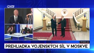 Štúdio 24: Prehliadka vojenských síl v Moskve