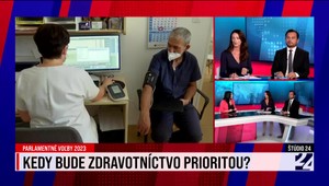 Štúdio 24 o tom, kedy bude zdravotníctvo prioritou na slovenskej politickej scéne
