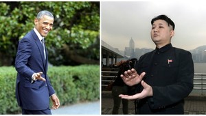 Kim Čong-un tancuje s Obamom v bláznivom klipe