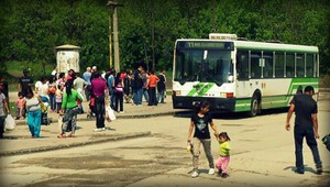 Obyvateľ Luníka IX vytiahol na autobusára nôž!