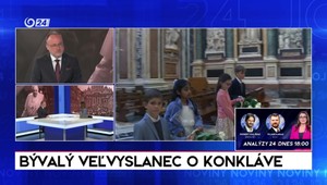 Štúdio 24: Bývalý veľvyslanec o konkláve