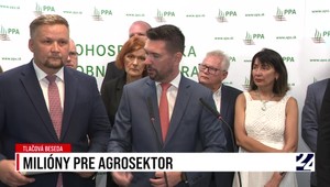 Tlačová beseda: Milióny pre agrosektor