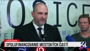 Tlačová beseda k spolufinancovaniu mestských častí