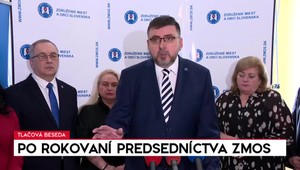 Tlačová beseda po rokovaní predsedníctva ZMOSu