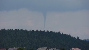 Vysokými Tatrami sa prehnalo tornádo!