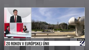 Štúdio 24 o 20. výročí členstva Slovenska v Európskej únii
