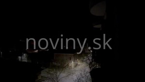 Exkluzívne video: TV JOJ sa podarila nakrútiť paľba protivzdušnej obrany ukrajinskej armády