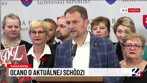 Tlačová konferencia OĽaNO po schôdzi parlamentu