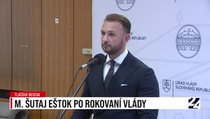 Tlačová beseda ministra Eštoka po rokovaní vlády