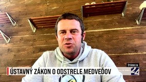 Štúdio 24 o ústavnom zákone o odstrele medveďov