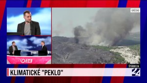 Štúdio 24 s meteorológom o klimatickom pekle