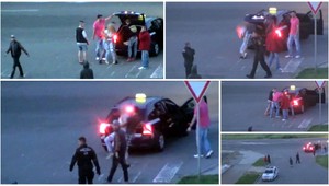 Zvolenčanku nakladali do kufra auta, policajti sa len prizerali