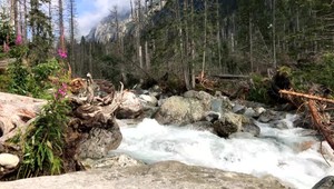 Po povodniach vo Vysokých Tatrách je pôda premočená, hrozí padanie skál a nemôžete ísť všade