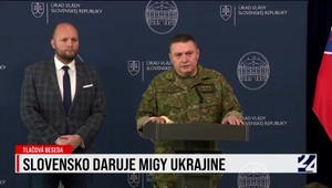 Tlačová beseda po mimoriadnom rokovaní vlády: Slovensko daruje Migy Ukrajine