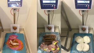 FOTO: Na letisku zaistili viac ako 80 kg nelegálneho mäsa a mliečnych výrobkov