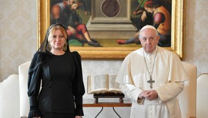 FOTO: Pápež František prijal vo Vatikáne prezidentku Zuzanu Čaputovú