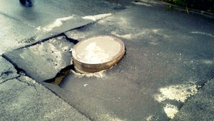 tvojenoviny: Toto je cesta v Spišskej Belej po daždi