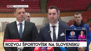Tlačová beseda ministra Tarabu k rozvoju športovísk na Slovensku
