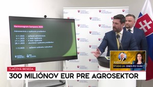 Tlačová beseda ministra Richarda Takáča o podpore agrosektora
