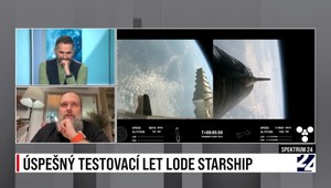 Spektrum 24 o úspešnom testovacom štarte lode Starship