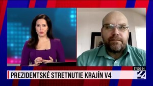 Štúdio 24 o stretnutí prezidentov V4