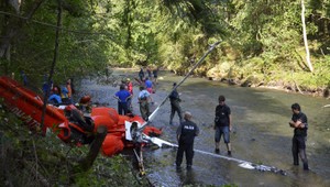Pri Slovenskom raji sa zrútil záchranársky vrtuľník, posádka zahynula