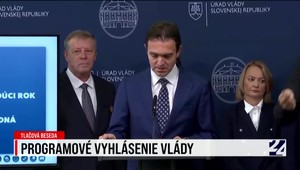 Tlačová beseda k programovému vyhláseniu vlády