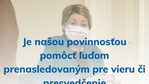 Splnomocnenkyňa pre náboženskú slobodu Záborská je vo funkcii štyri mesiace. Absolvovala zatiaľ iba jediné stretnutie