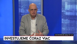 Ekonomické Analýzy 24: Slováci majú najviac peňazí v akciových fondoch, tvrdí Vlček