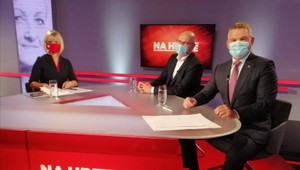 Na hrane TV JOJ: Pellegrini vidí za pandémiou silnú politizáciu, Sulík pripustil ďalšie opatrenia