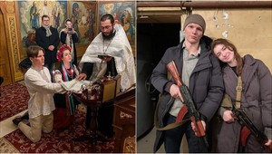 Zo svadobného obradu rovno do boja: Snúbenci sa vzali skôr, lebo netušia, čo ich čaká