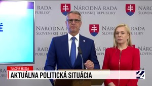Tlačová beseda Richarda Rašiho a Denisy Sakovej: tri nuly