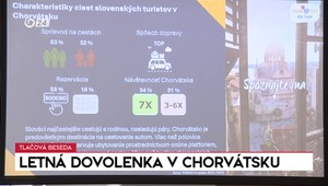 Tlačová beseda: Letná dovolenka v Chorvátsku