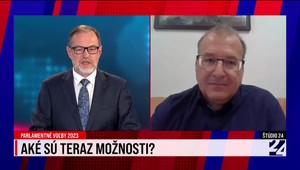 Štúdio 24 o možných koalíciách