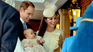 Z vane do kaplnky, aj to bol krst princa Georga