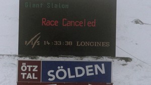 Mužský obrovský slalom v Söldene zrušili pre hmlu