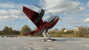 Aerotaxík, ktorý pristáva ako vták