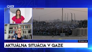 Štúdio 24: Aktuálna situácia v Gaze