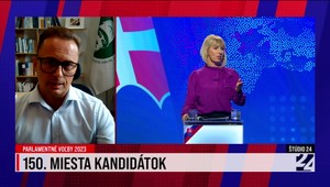 Štúdio 24: 150. miesta kandidátok